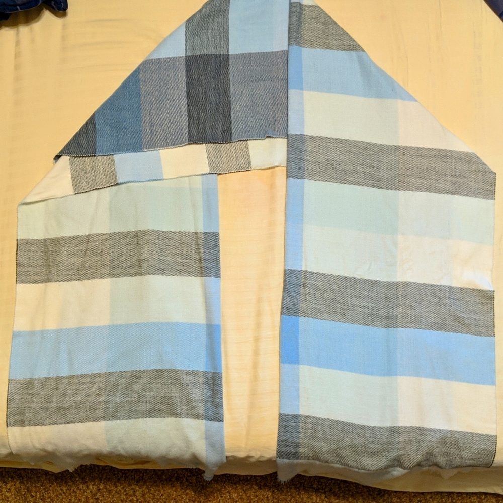 Soft Blue Fall & Winter Scarf